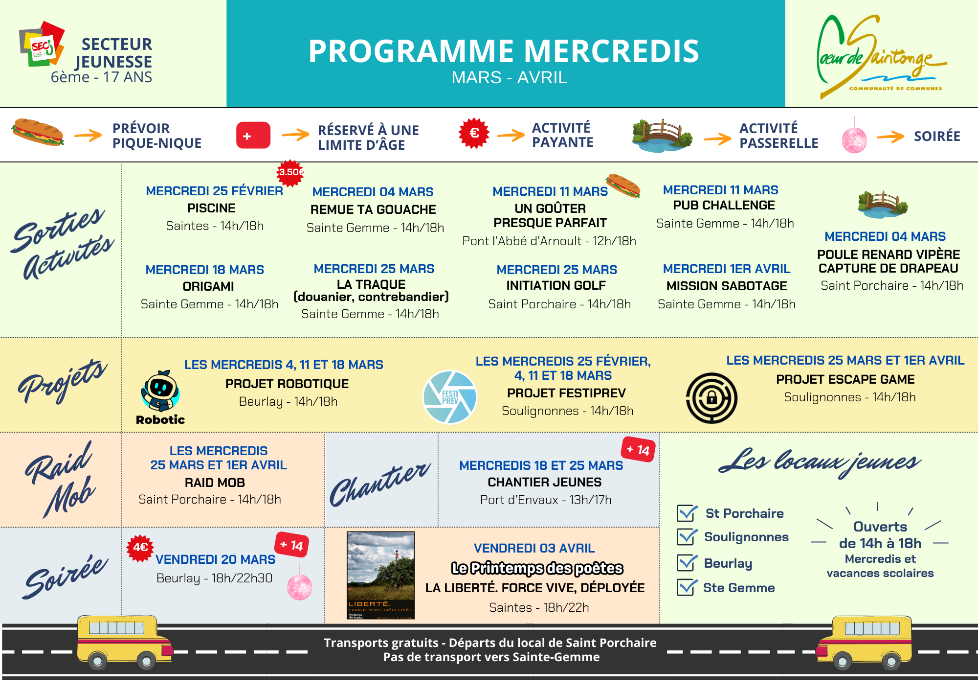 Programme mercredis mars avril verso